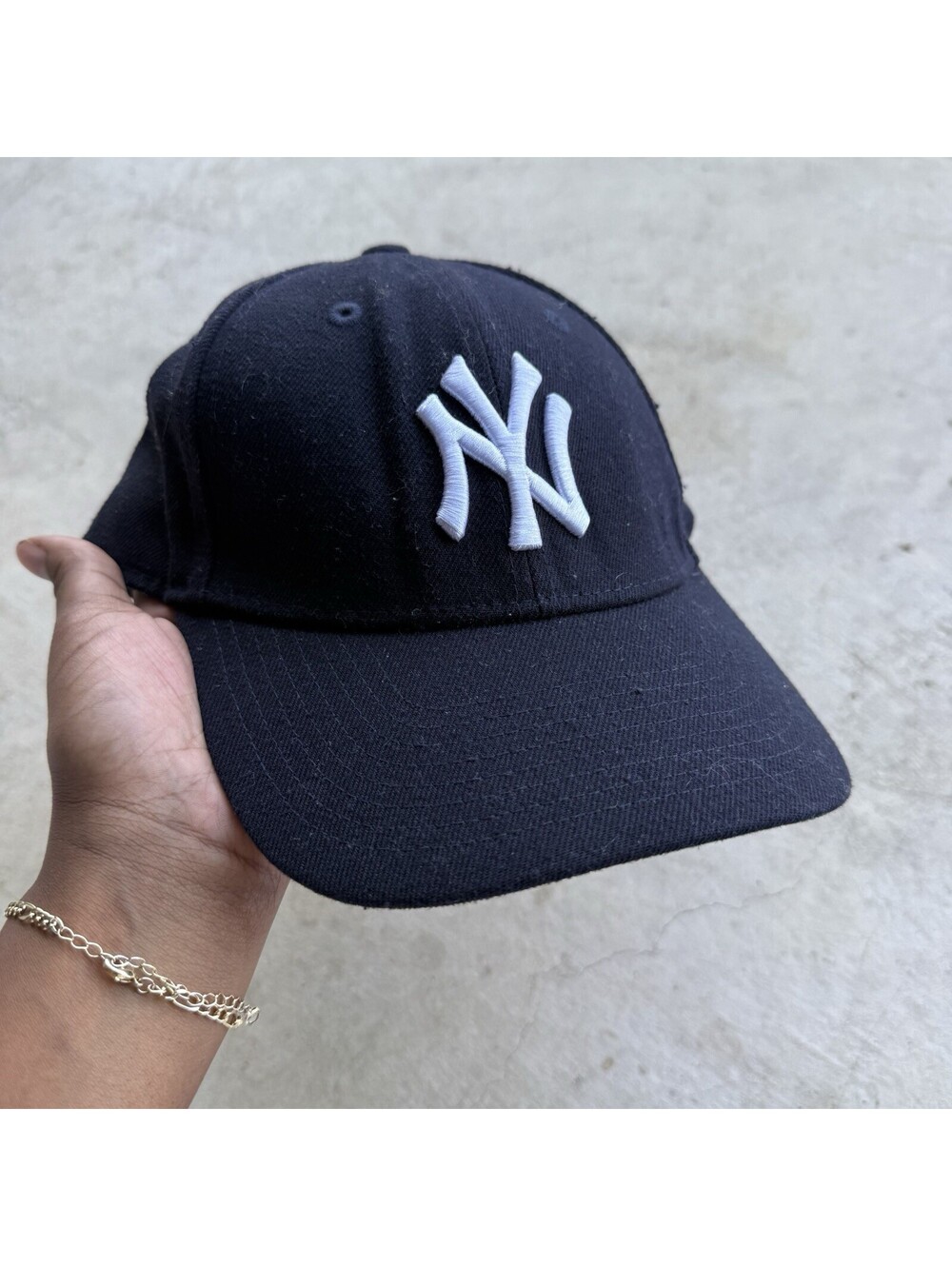 New Era 9FORTY New York Yankees MLB Adjustable Cap Hat Blue One Size